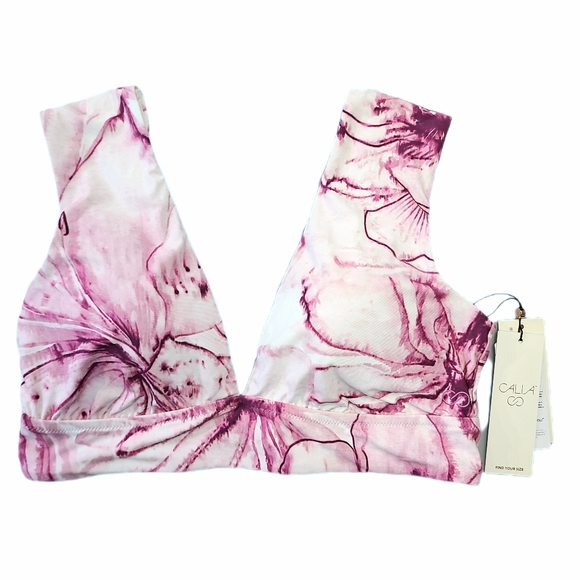 NWT🏷️ CALIA By Carrie Underwood Comfort & Modest Swim Bikini Top XL - Picture 2 of 11